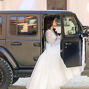 Svadobné auto Jeep Wrangler Rubicon (rezervácia)